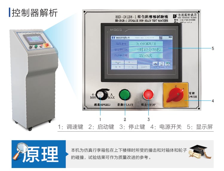 HD-D128-1箱包跑樓梯試驗機-03 HD-D128-1箱包跑樓梯試驗機-03
